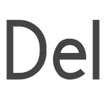 Del A SVG Icon